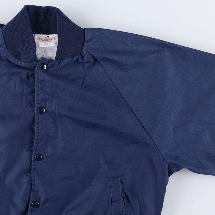 Vintage 90'S AUBURN windbreaker, made in the USA, size M, men's polyester navy blue type Vintage Second Hand