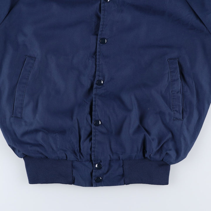 Vintage 90'S AUBURN windbreaker, made in the USA, size M, men's polyester navy blue type Vintage Second Hand