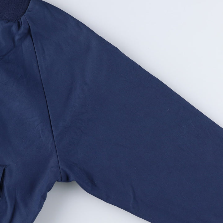 Vintage 90'S AUBURN windbreaker, made in the USA, size M, men's polyester navy blue type Vintage Second Hand