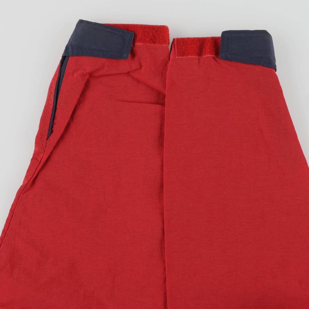 Vintage 90'S Timberland WEATHERGEAR nylon jacket, men's size L Nylon red type Vintage Second Hand