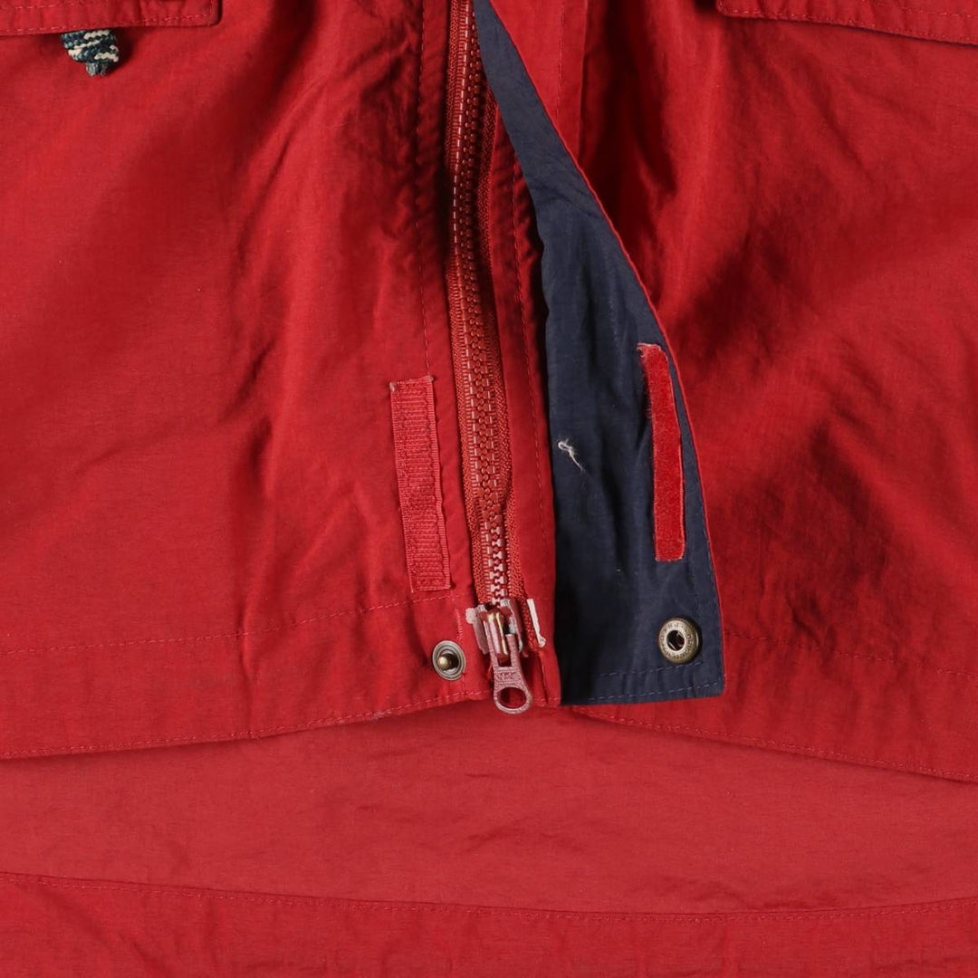 Vintage 90'S Timberland WEATHERGEAR nylon jacket, men's size L Nylon red type Vintage Second Hand