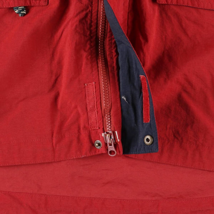 Vintage 90'S Timberland WEATHERGEAR nylon jacket, men's size L Nylon red type Vintage Second Hand