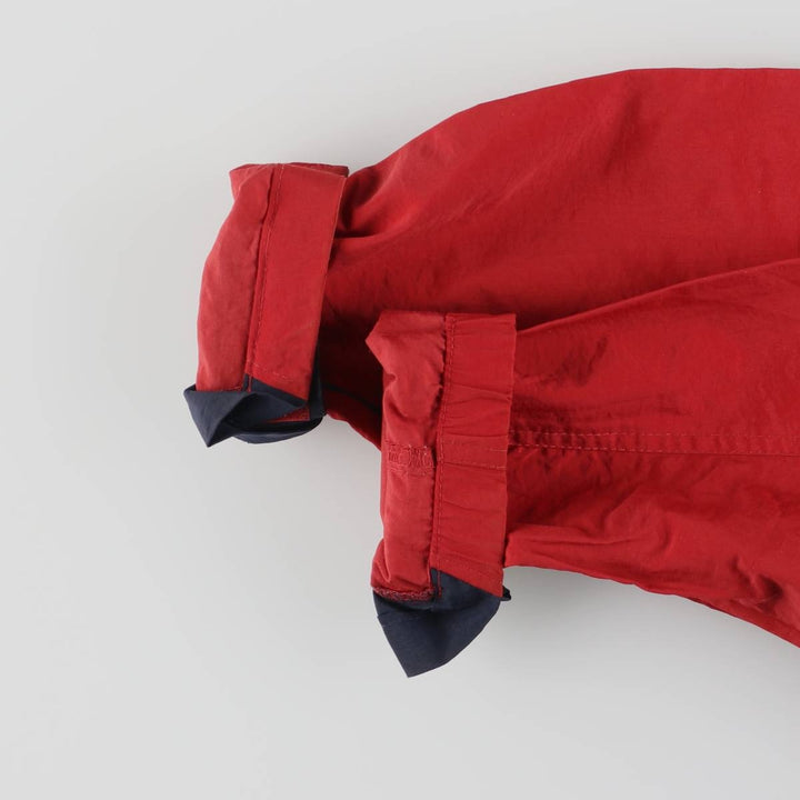 Vintage 90'S Timberland WEATHERGEAR nylon jacket, men's size L Nylon red type Vintage Second Hand
