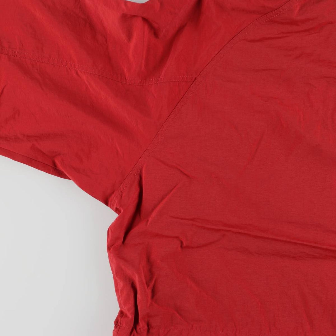 Vintage 90'S Timberland WEATHERGEAR nylon jacket, men's size L Nylon red type Vintage Second Hand