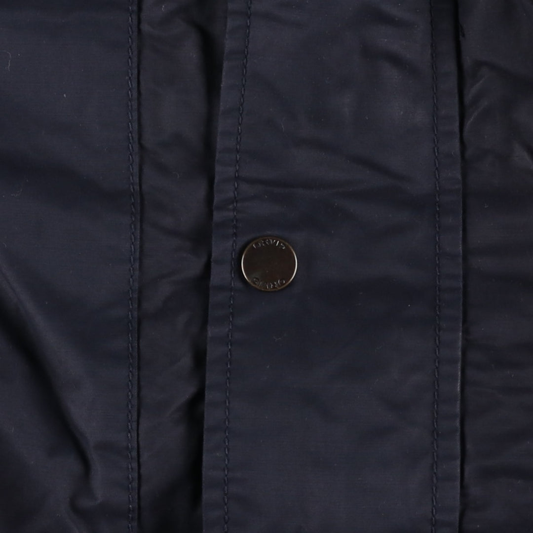 90s-00'S Orvis Cotton and Nylon Parka, Men's Size XL, Vintage cotton navy blue type Vintage Second Hand