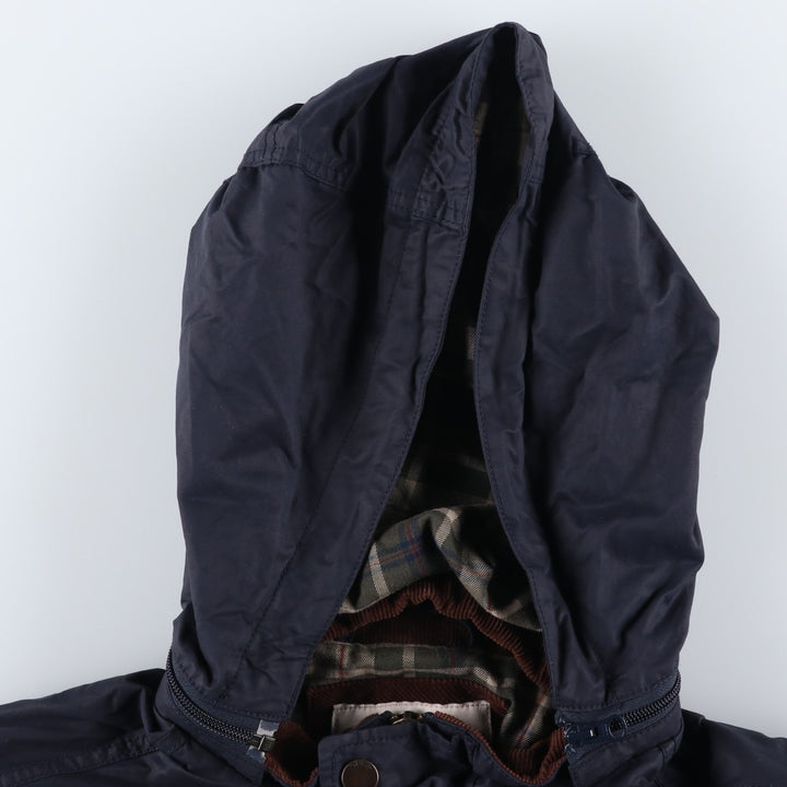 90s-00'S Orvis Cotton and Nylon Parka, Men's Size XL, Vintage cotton navy blue type Vintage Second Hand