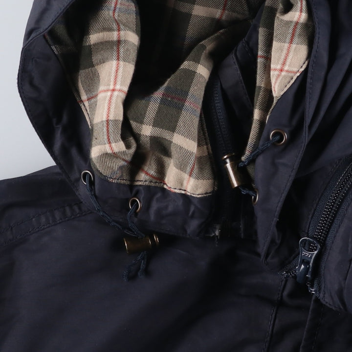 90s-00'S Orvis Cotton and Nylon Parka, Men's Size XL, Vintage cotton navy blue type Vintage Second Hand
