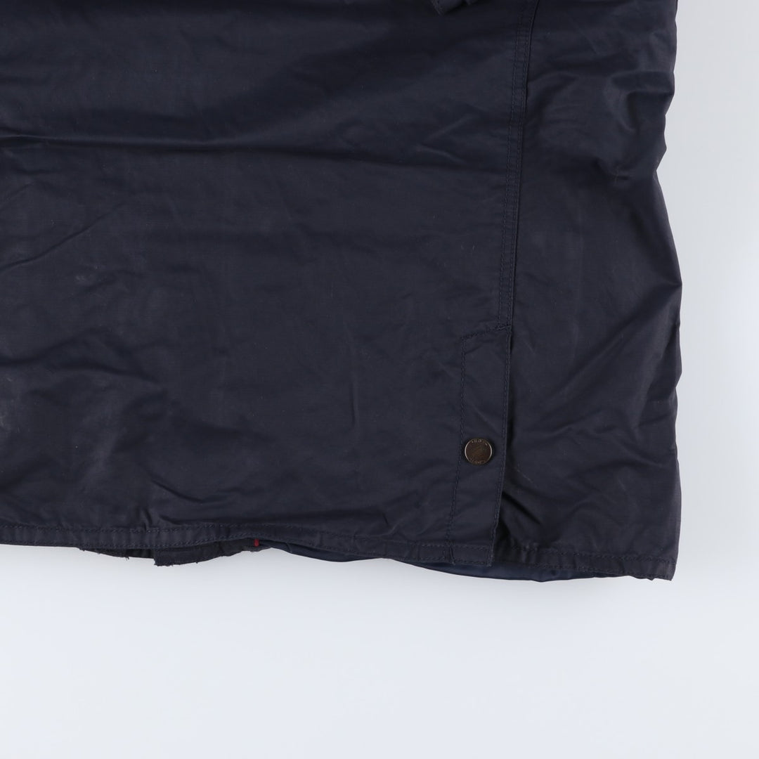 90s-00'S Orvis Cotton and Nylon Parka, Men's Size XL, Vintage cotton navy blue type Vintage Second Hand