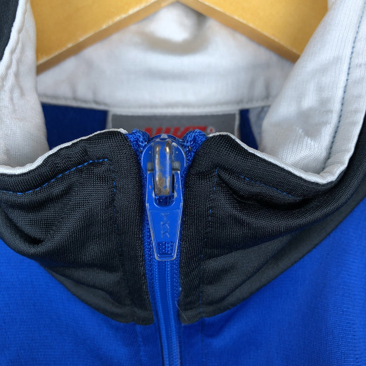 90'S Nike Silver Tag Back Logo Jersey Track Jacket Men's XL polyester blue type Vintage Second Hand