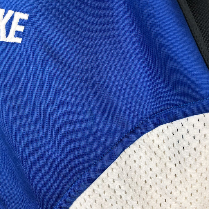 90'S Nike Silver Tag Back Logo Jersey Track Jacket Men's XL polyester blue type Vintage Second Hand
