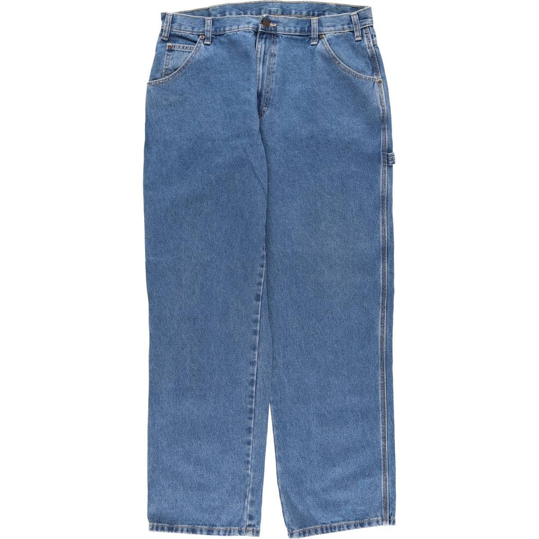 Dickies denim painter pants for men, equivalent to w36 cotton blue type Vintage Second Hand