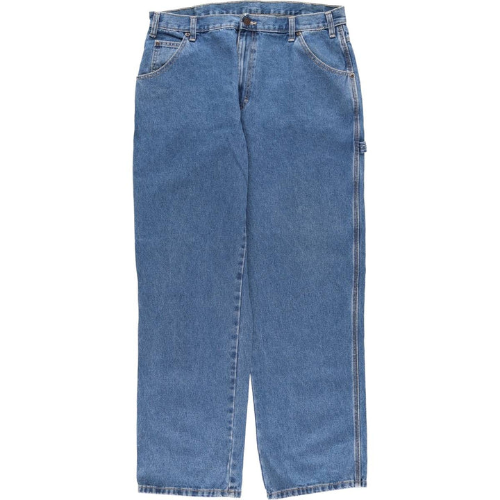 Dickies denim painter pants for men, equivalent to w36 cotton blue type Vintage Second Hand