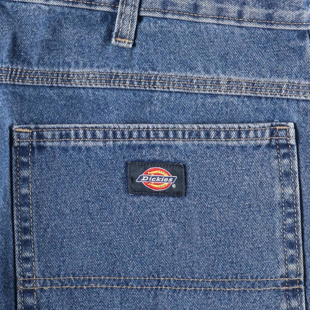 Dickies denim painter pants for men, equivalent to w36 cotton blue type Vintage Second Hand