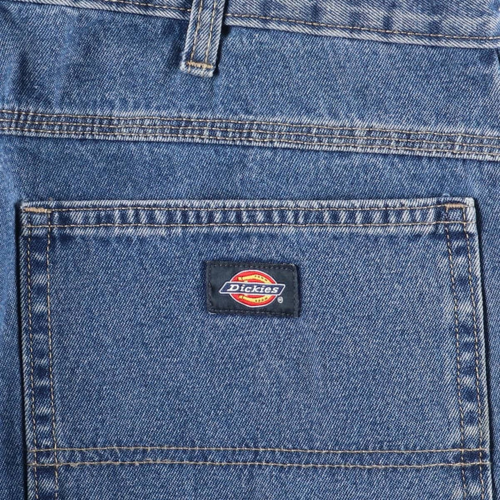 Dickies denim painter pants for men, equivalent to w36 cotton blue type Vintage Second Hand