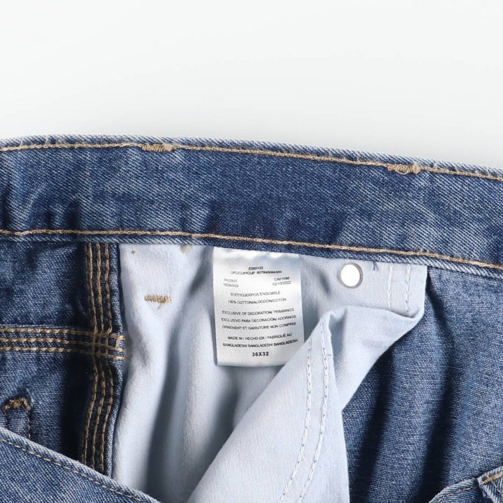 Dickies denim painter pants for men, equivalent to w36 cotton blue type Vintage Second Hand