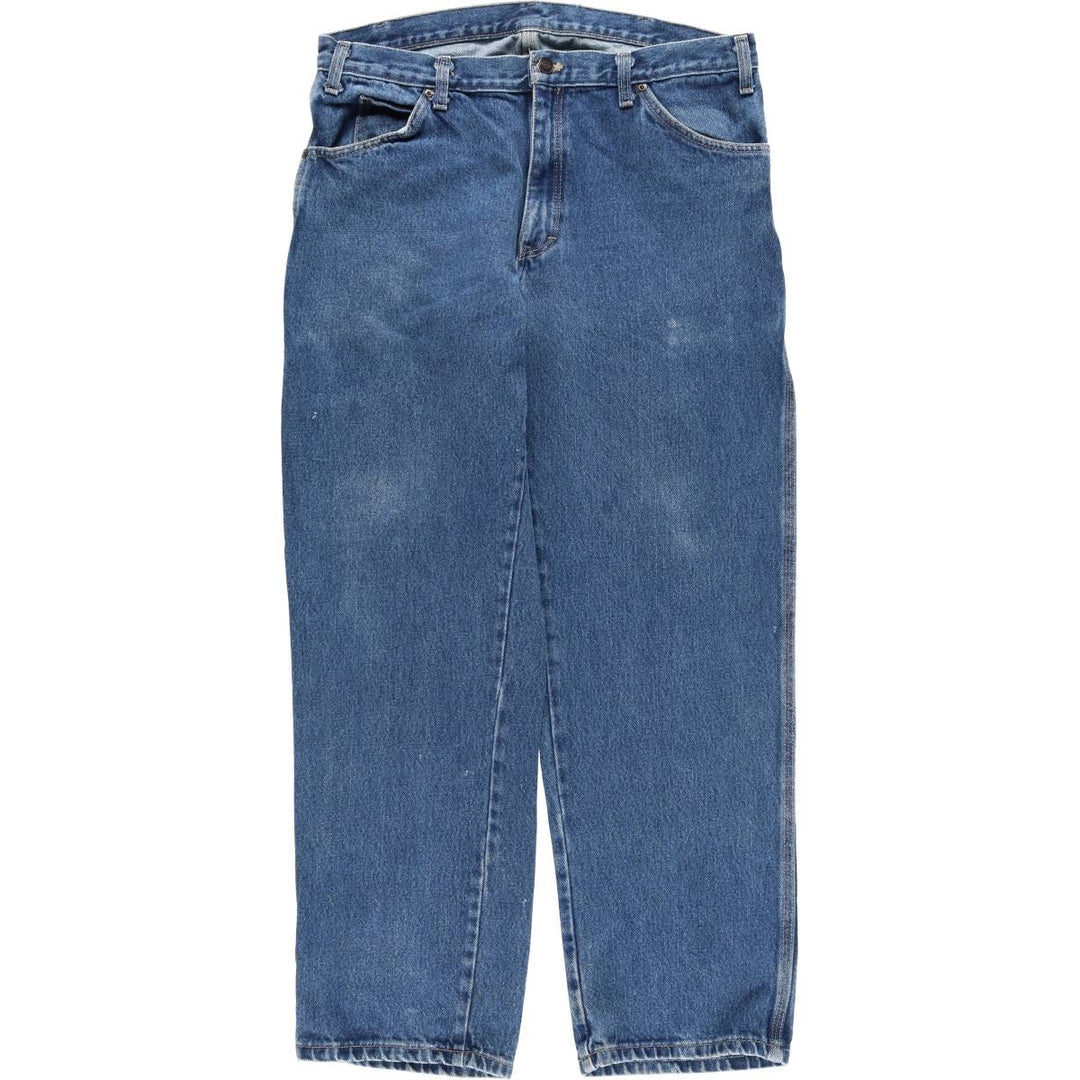 Dickies denim painter pants for men, equivalent to W35 cotton blue type Vintage Second Hand