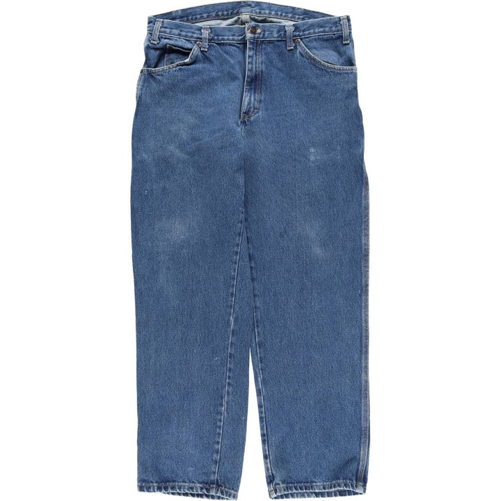 Dickies denim painter pants for men, equivalent to W35 cotton blue type Vintage Second Hand