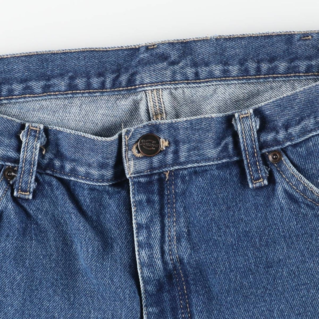 Dickies denim painter pants for men, equivalent to W35 cotton blue type Vintage Second Hand