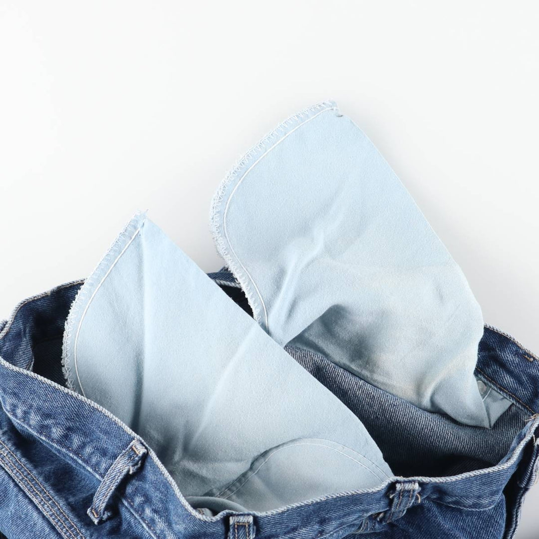 Dickies denim painter pants for men, equivalent to W35 cotton blue type Vintage Second Hand