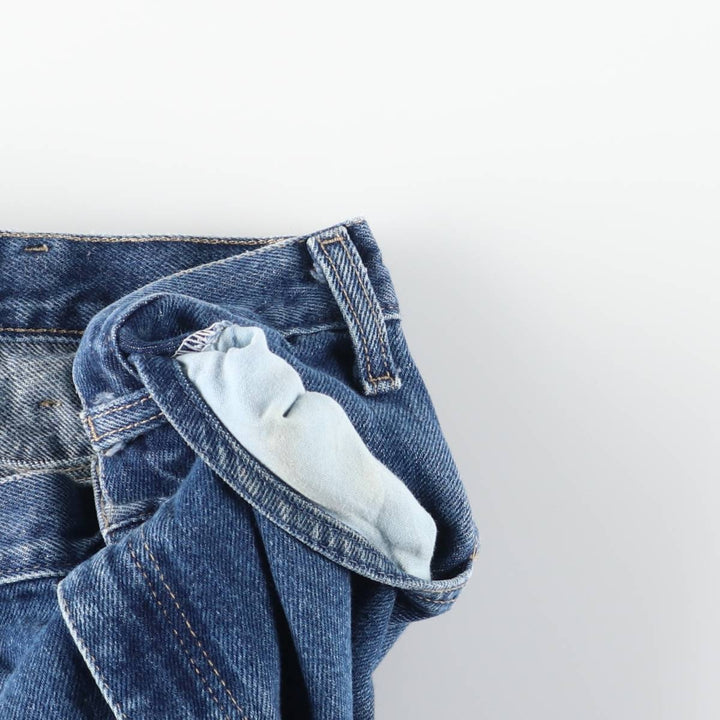 Dickies denim painter pants for men, equivalent to W35 cotton blue type Vintage Second Hand
