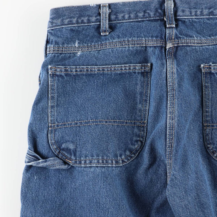 Dickies denim painter pants for men, equivalent to W35 cotton blue type Vintage Second Hand