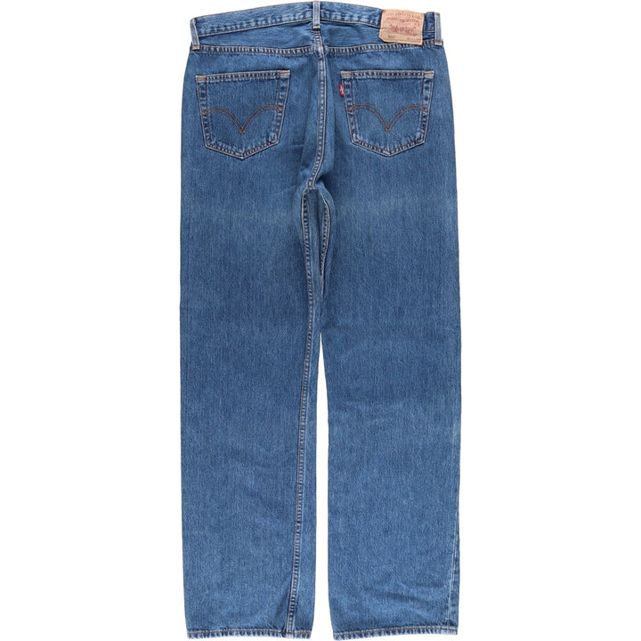 Levi's 501 Euro Model Straight Denim Pants Men's W36 cotton blue type Vintage Second Hand