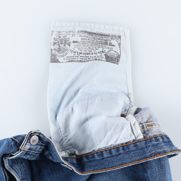 Levi's 501 Euro Model Straight Denim Pants Men's W36 cotton blue type Vintage Second Hand