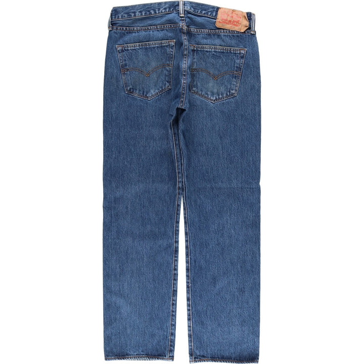 Levi's 501-0194 Straight Denim Pants, Men's, Size W34 cotton blue type Vintage Second Hand