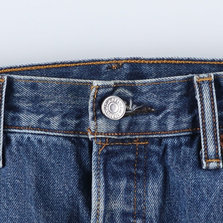 Levi's 501-0194 Straight Denim Pants, Men's, Size W34 cotton blue type Vintage Second Hand