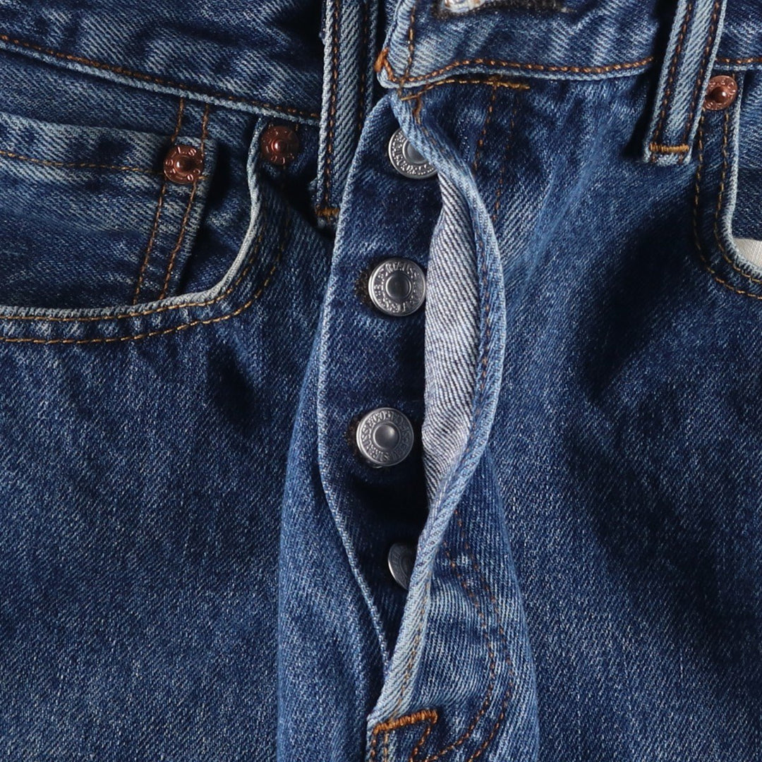 Levi's 501-0194 Straight Denim Pants, Men's, Size W34 cotton blue type Vintage Second Hand