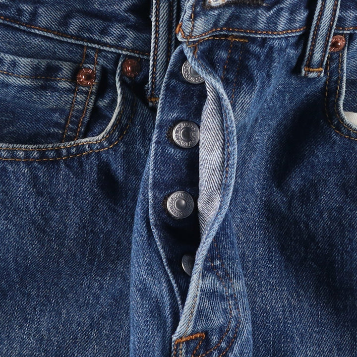 Levi's 501-0194 Straight Denim Pants, Men's, Size W34 cotton blue type Vintage Second Hand