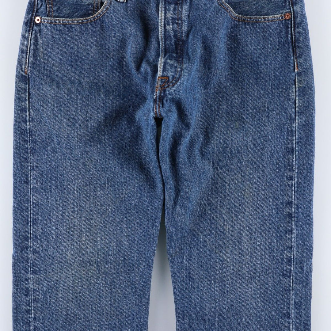 Levi's 501-0194 Straight Denim Pants, Men's, Size W34 cotton blue type Vintage Second Hand