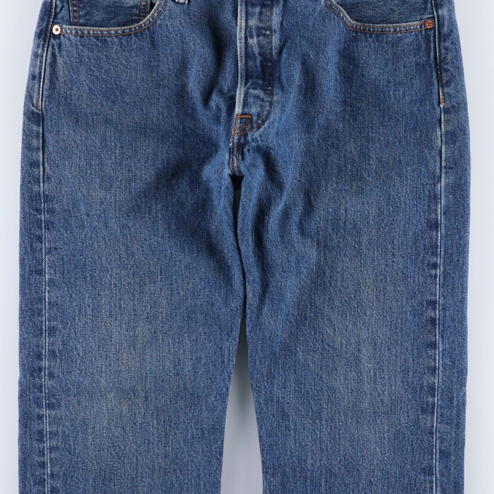 Levi's 501-0194 Straight Denim Pants, Men's, Size W34 cotton blue type Vintage Second Hand