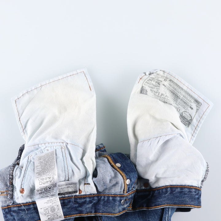 Levi's 501-0194 Straight Denim Pants, Men's, Size W34 cotton blue type Vintage Second Hand