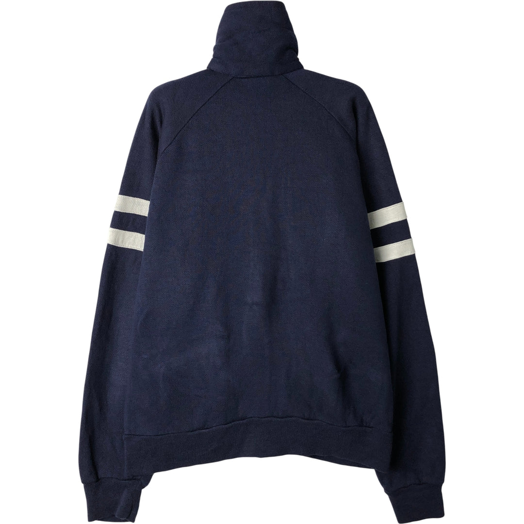 Vintage 70s-80'S Add In high-neck full-zip sweatshirt, size M, women's acrylic navy blue type Vintage Second Hand
