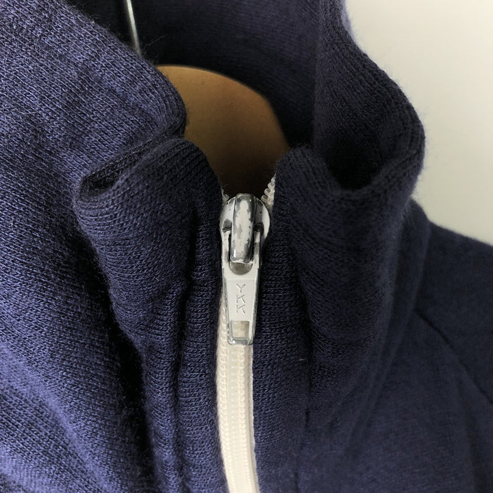 Vintage 70s-80'S Add In high-neck full-zip sweatshirt, size M, women's acrylic navy blue type Vintage Second Hand