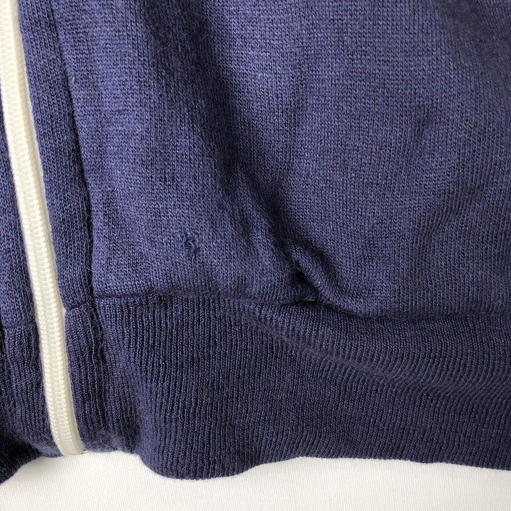 Vintage 70s-80'S Add In high-neck full-zip sweatshirt, size M, women's acrylic navy blue type Vintage Second Hand