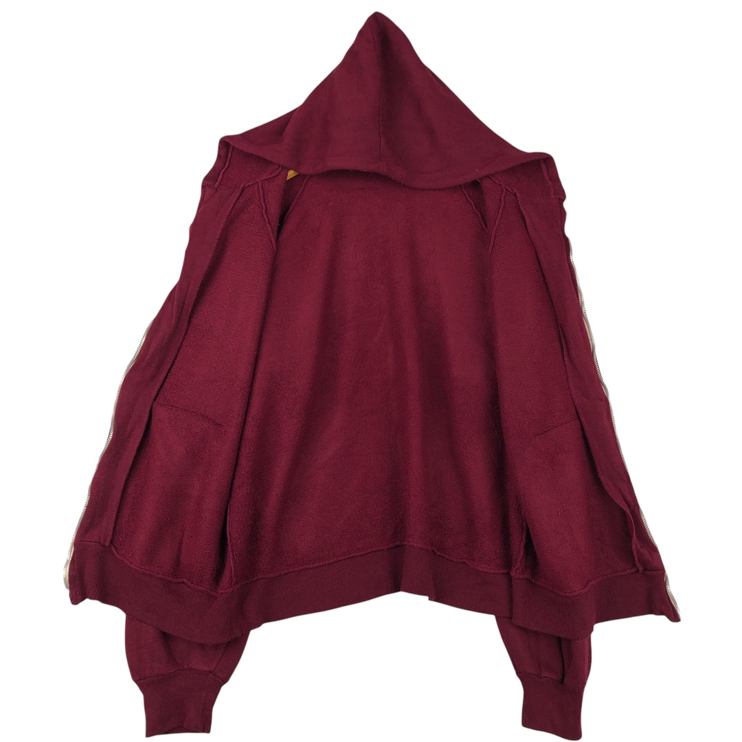GENERATION ONE Sweatshirt Full Zip Hoodie, Women's, Size Small, Vintage acrylic Purple type red-purple Vintage Second Hand