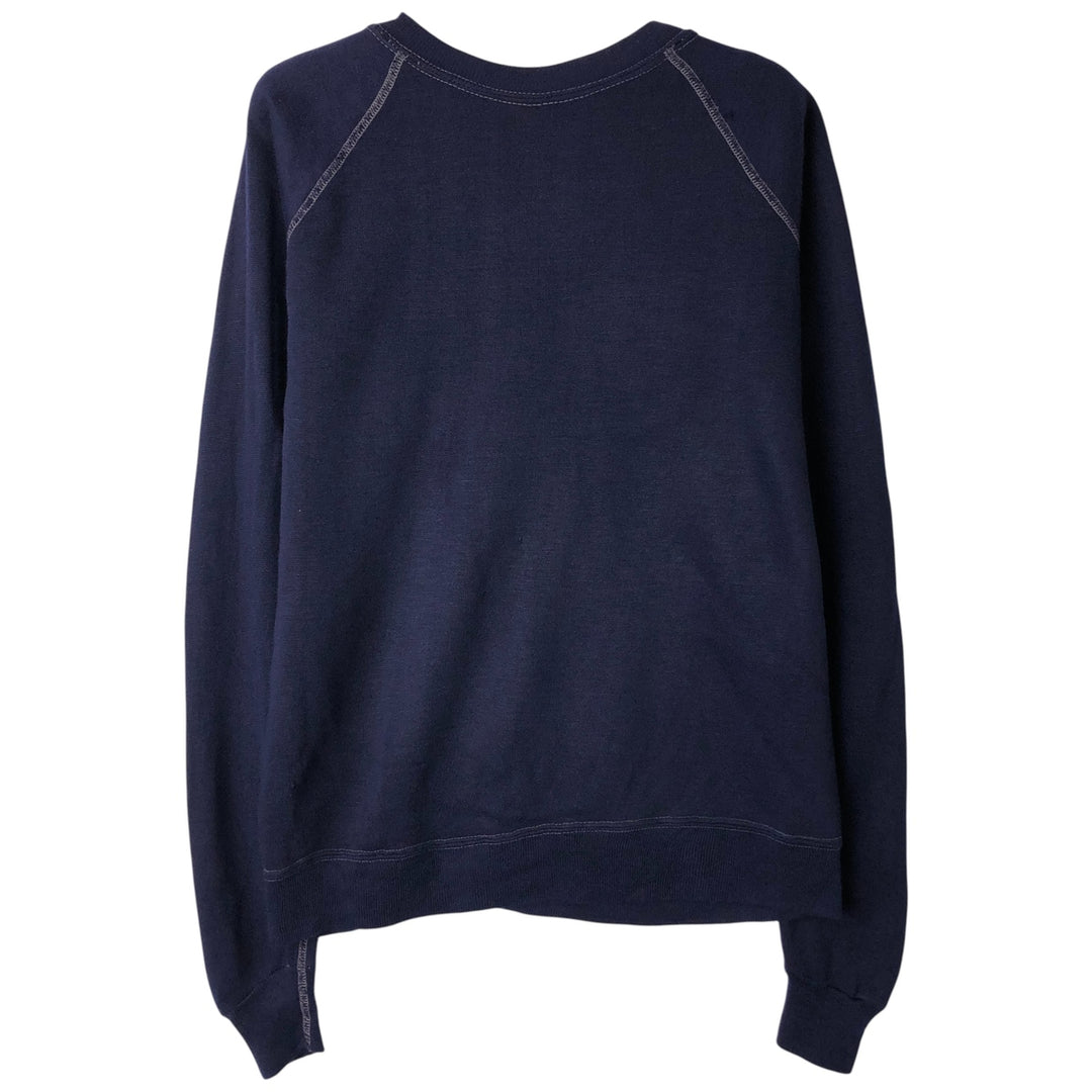 Vintage plain blank sweatshirt, women's size M unclear navy blue type Vintage Second Hand