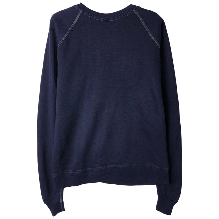 Vintage plain blank sweatshirt, women's size M unclear navy blue type Vintage Second Hand