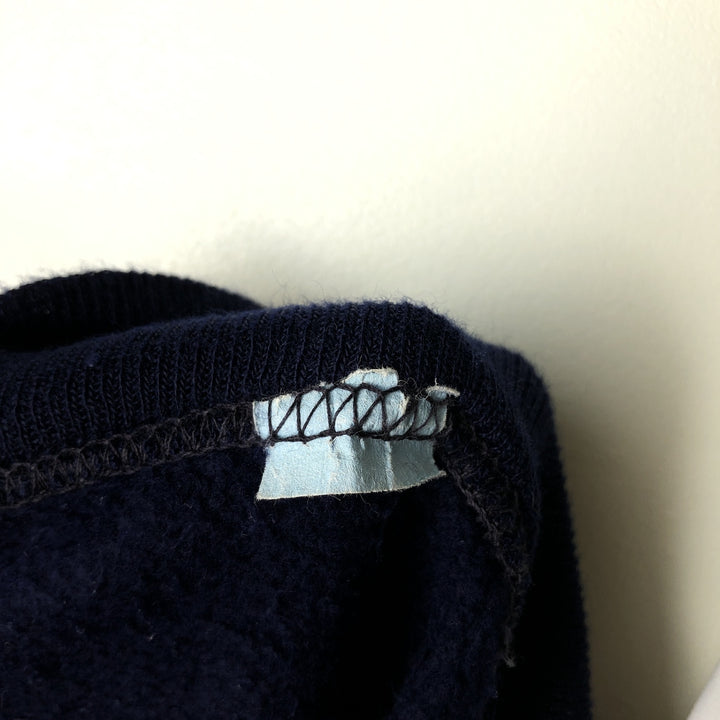 Vintage plain blank sweatshirt, women's size M unclear navy blue type Vintage Second Hand