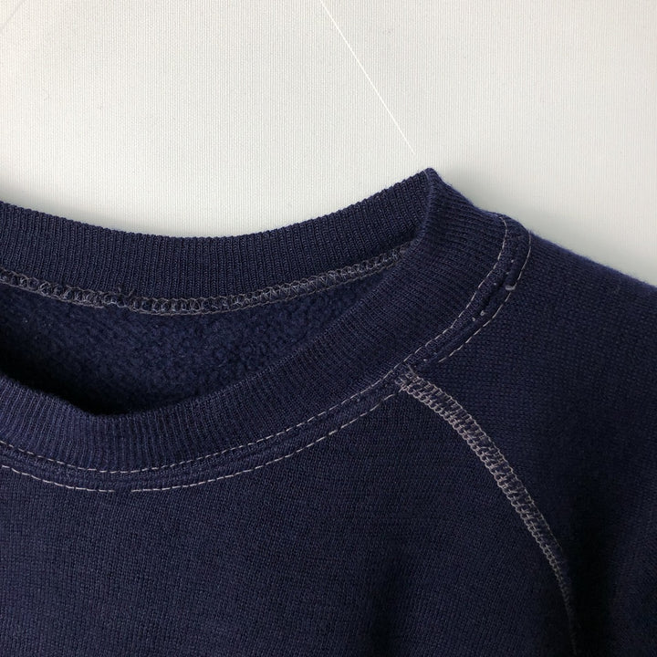 Vintage plain blank sweatshirt, women's size M unclear navy blue type Vintage Second Hand