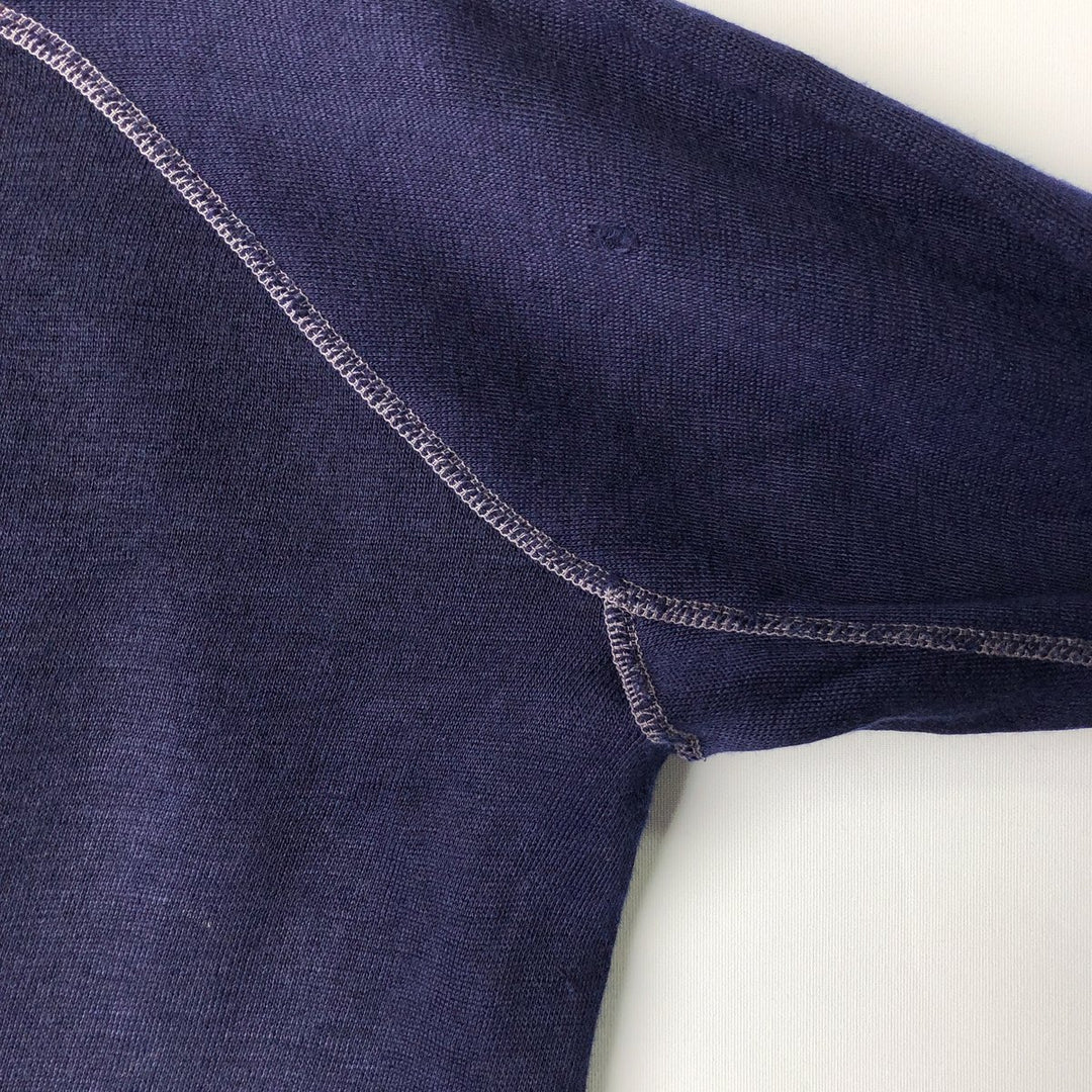 Vintage plain blank sweatshirt, women's size M unclear navy blue type Vintage Second Hand
