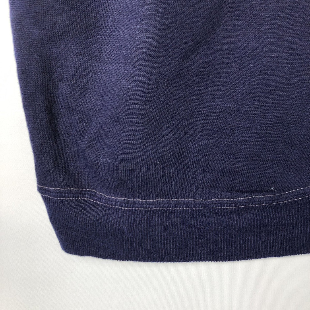 Vintage plain blank sweatshirt, women's size M unclear navy blue type Vintage Second Hand