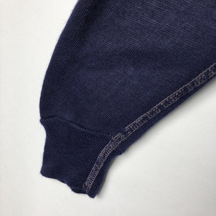Vintage plain blank sweatshirt, women's size M unclear navy blue type Vintage Second Hand