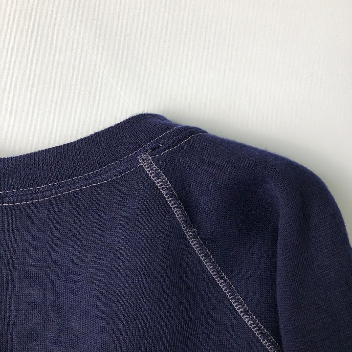 Vintage plain blank sweatshirt, women's size M unclear navy blue type Vintage Second Hand