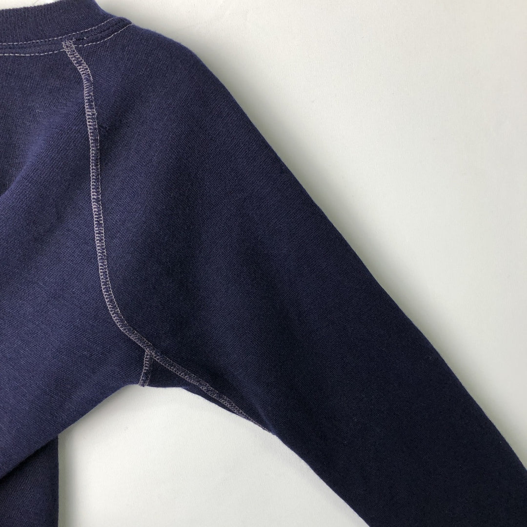 Vintage plain blank sweatshirt, women's size M unclear navy blue type Vintage Second Hand