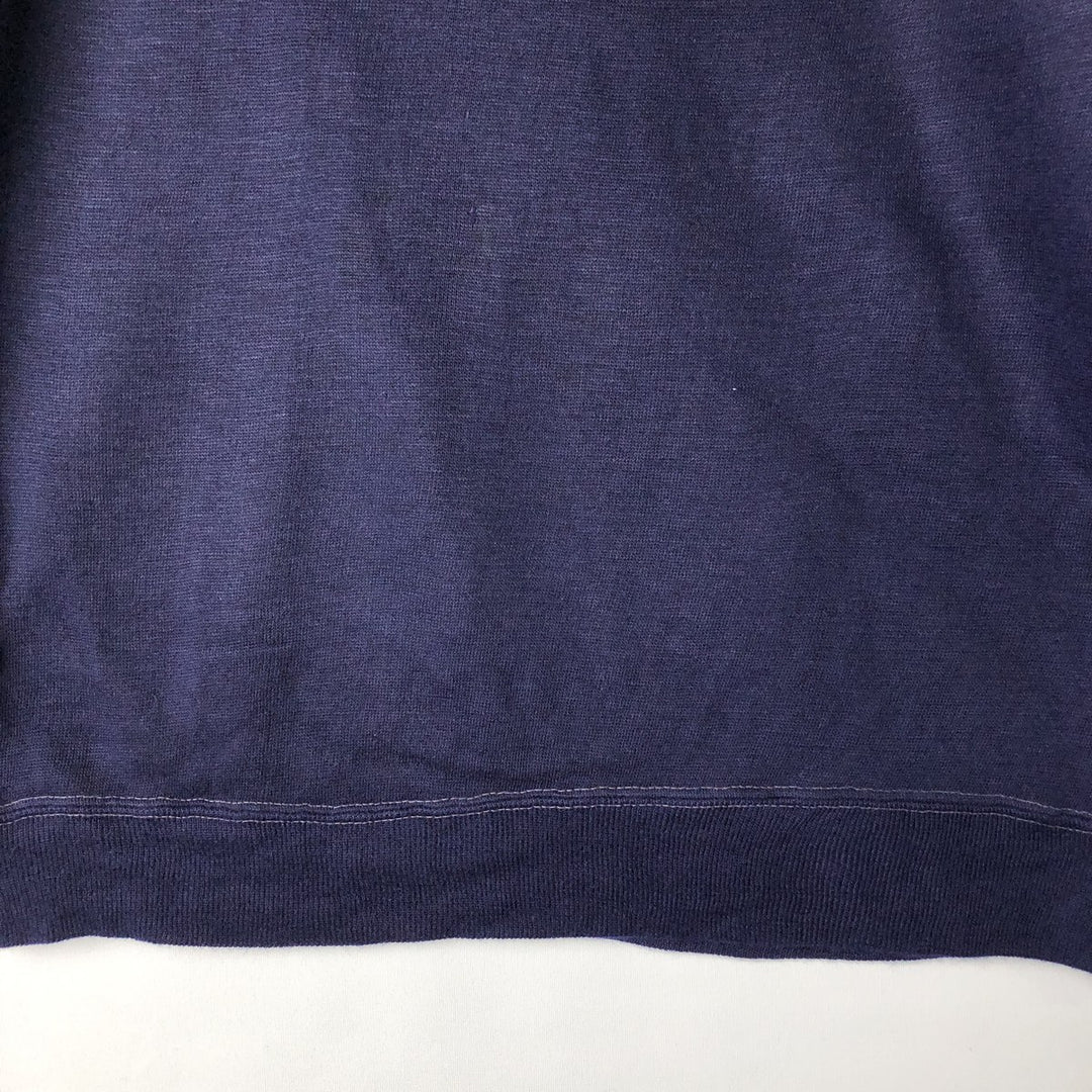 Vintage plain blank sweatshirt, women's size M unclear navy blue type Vintage Second Hand