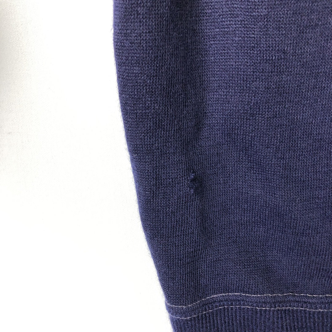 Vintage plain blank sweatshirt, women's size M unclear navy blue type Vintage Second Hand