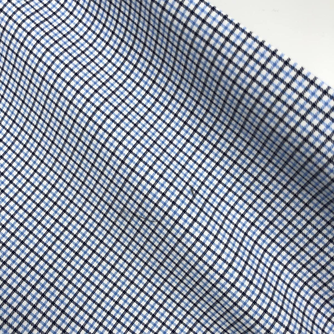 Ralph Lauren Classic Fit Long Sleeve Button Down Check Shirt Men's M cotton black type Vintage Second Hand